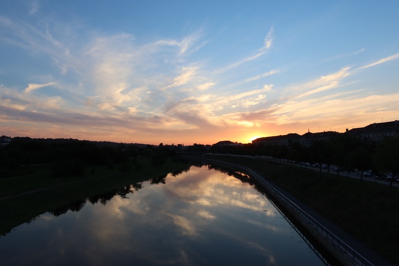 Sunset in Kaunas