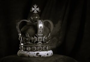 Royal crown as symbols of UK United Kingdom monarchy