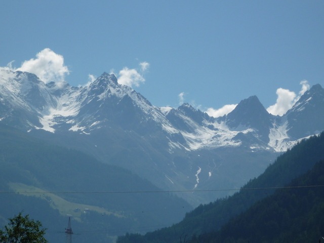 Alpine scenery near Prutz, Tyrol