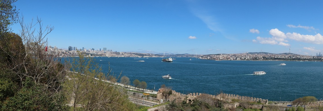 view from topkapi palace istanbul