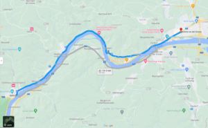 Wachau half marathon route
