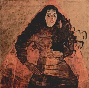 Portrait of Trude Engel by Egon Schiele