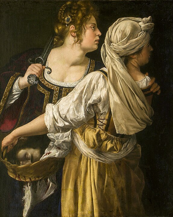 Judith and Her Maidservant by Artemisia Gentileschi